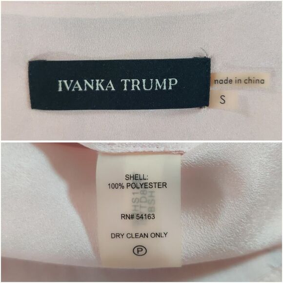 Ivanka Trump dressy layered sleeveless top sz S - Picture 7 of 8
